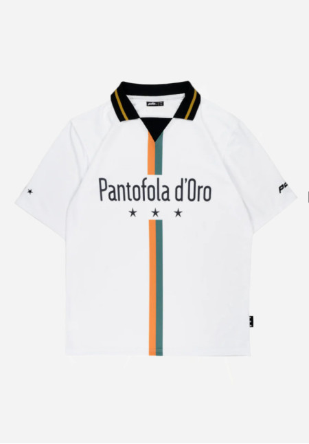 T-SHIRT SOCCER BLANCO/NARANJA/VERDE