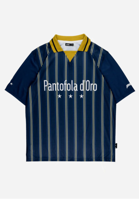 T-SHIRT SOCCER AZUL/AMARILLO