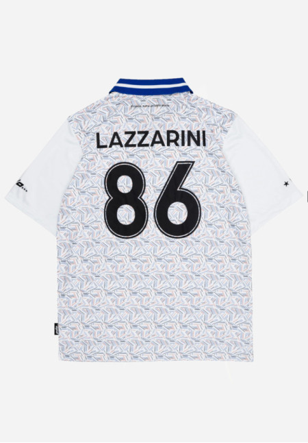 T-SHIRT SOCCER BLANCO/ROJO/AZUL