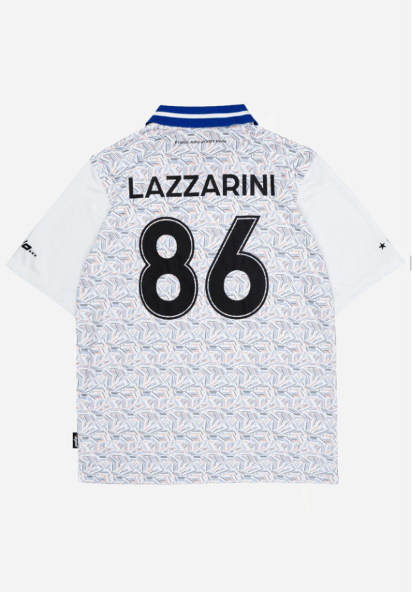 T-SHIRT SOCCER BLANCO/ROJO/AZUL