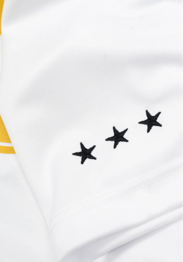 T-SHIRT SOCCER BLANCO/NARANJA/VERDE