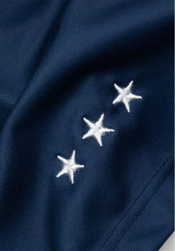 T-SHIRT SOCCER AZUL/AMARILLO