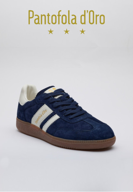 BOMBER LOW AZUL/BLANCO