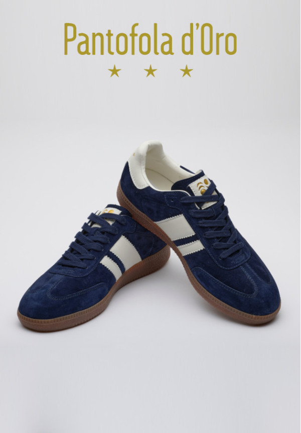 BOMBER LOW AZUL/BLANCO