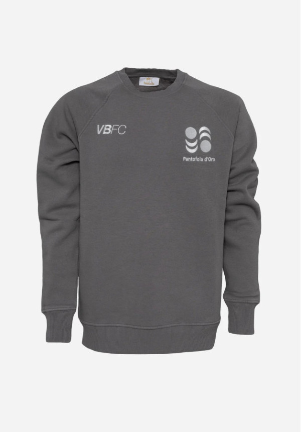 SUDADERA VBFC VINTAGE GRIS PARDO CLARO