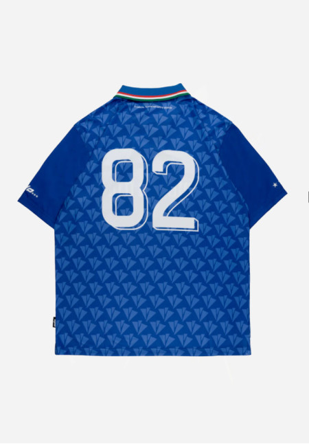 T-SHIRT SOCCER ITALIA AZUL 