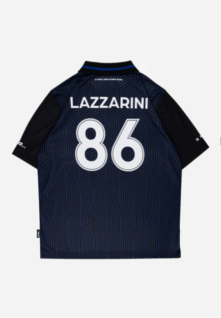 T-SHIRT SOCCER NEGRO/AZUL
