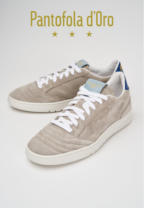WEMBLEY SUEDE GRIS/AZUL
