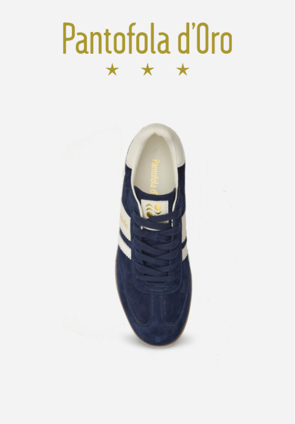 BOMBER LOW AZUL/BLANCO
