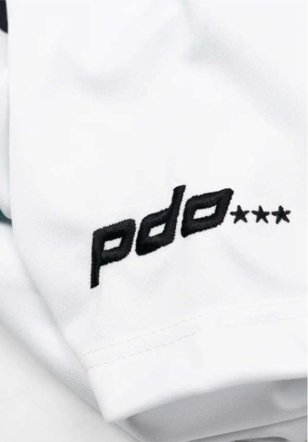 T-SHIRT SOCCER BLANCO/NARANJA/VERDE