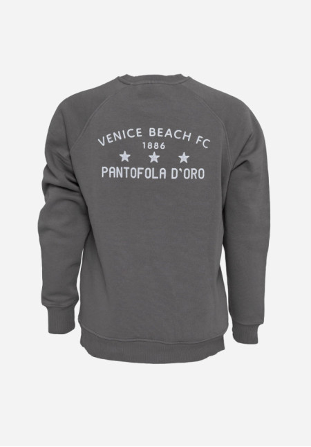 SUDADERA VBFC VINTAGE GRIS PARDO CLARO