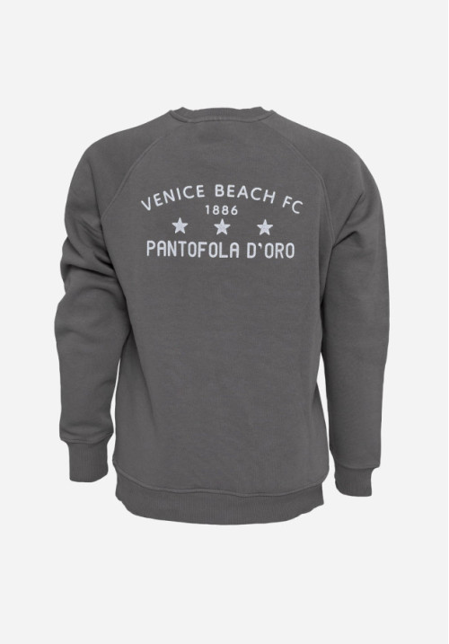 SUDADERA VBFC VINTAGE GRIS PARDO CLARO