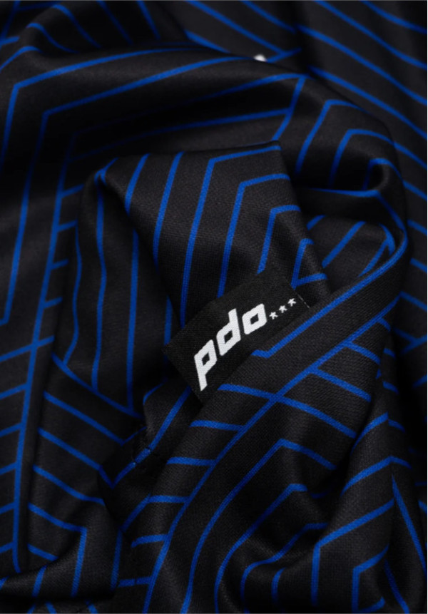 T-SHIRT SOCCER NEGRO/AZUL