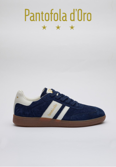 BOMBER LOW AZUL/BLANCO